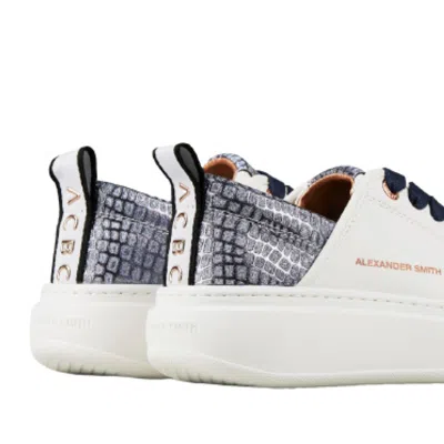 Alexander Smith Ecowembley Sneakers In White Eco Leather In White