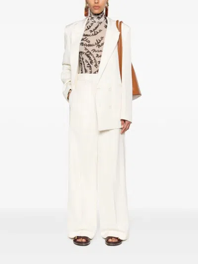 Jil Sander Wide-leg Pants With High Waist