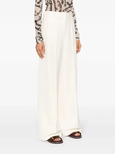 Jil Sander Wide-leg Pants With High Waist
