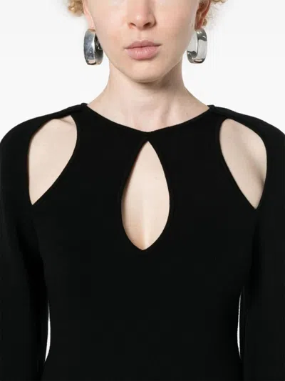 Chloé Fitted Black Top