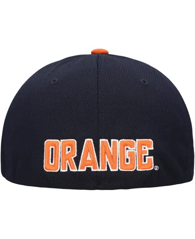 Top Of The World Men's Navy Syracuse Orange Reflex Two-tone Flex Hat