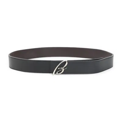 Brioni Dual-tone Leather Belt With Signature B Buckle
