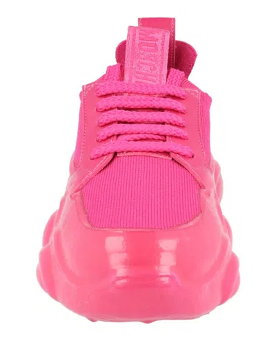 Moschino Logo-patch Leather Sneakers