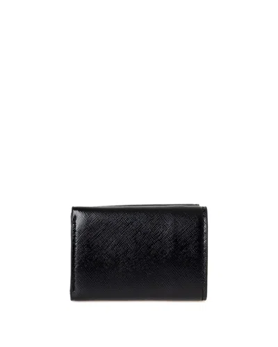 Marc Jacobs Tri-fold Wallet With Monogram Pattern