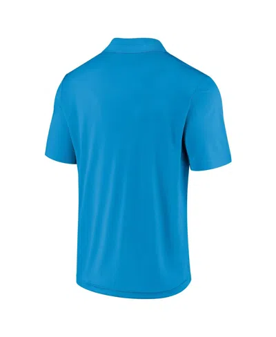Fanatics Men's Cobalt Carolina Panthers Polo Shirt In Blue