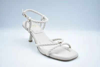 Ash Low-top Laced Shoes With Braided Straps In White