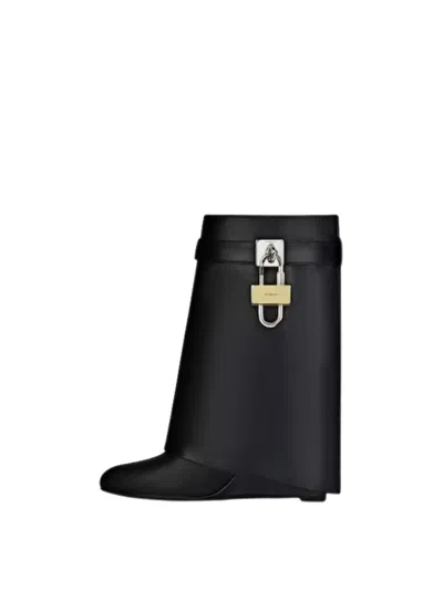 Givenchy High Wedge Boots With Side Zip