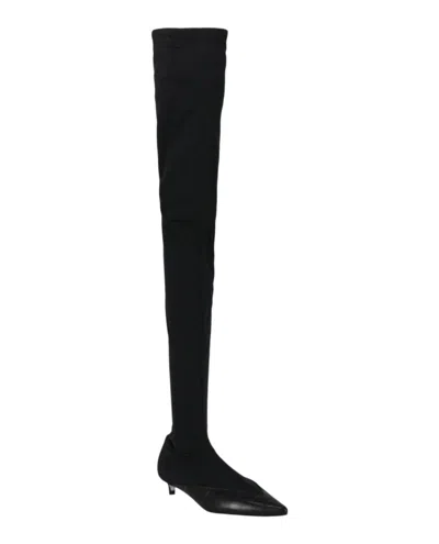 Givenchy Stretch Over-the-knee Boots In Black