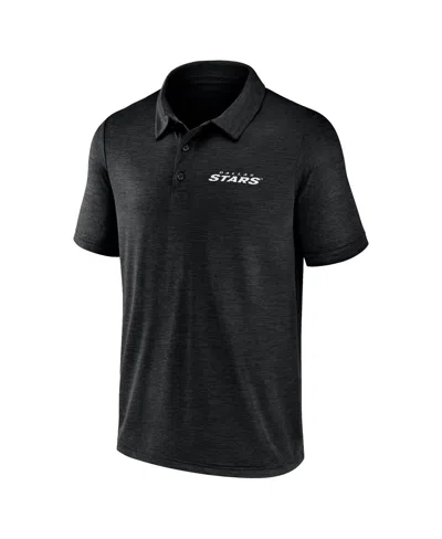 Logo Athletic Men's Black Dallas Stars Unstoppable Polo Shirt
