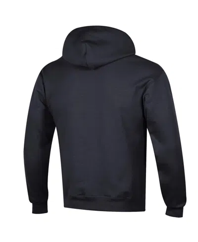 Champion Men's Black Wake Forest Demon Deacons Basic Arch Fleece Pullover Hoodie In Black