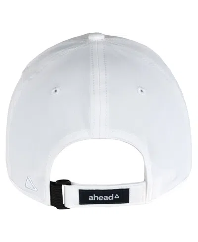 Ahead Men's White Mississippi State Bulldogs Stratus Aerosphere Adjustable Hat