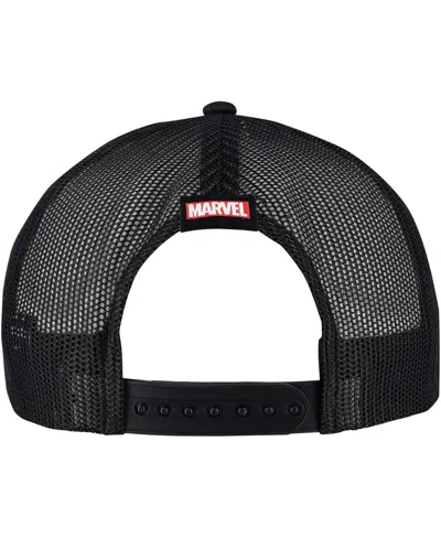 Lids Men's Black Spider-man Big Front Adjustable Trucker Hat