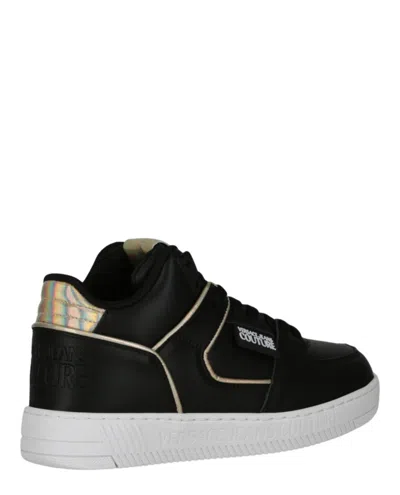 Versace Jeans Couture Meyssa High-top Sneakers In Black