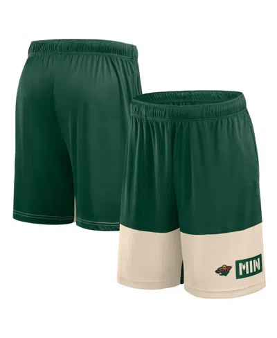 Logo Athletic Men's Green Minnesota Wild Best Of The Best Shorts