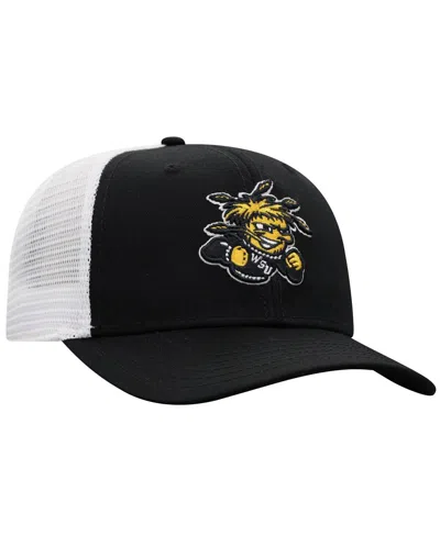 Top Of The World Men's Black Wichita State Shockers Victory Baseline Adjustable Trucker Hat