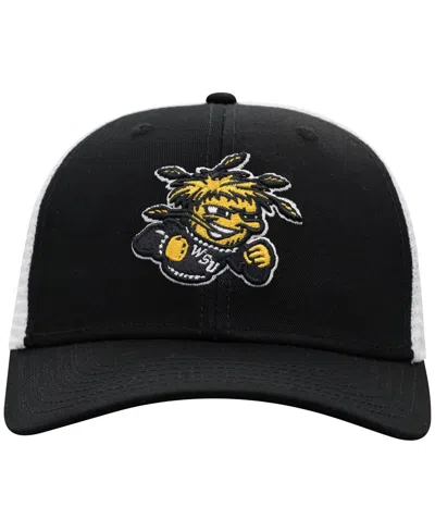 Top Of The World Men's Black Wichita State Shockers Victory Baseline Adjustable Trucker Hat