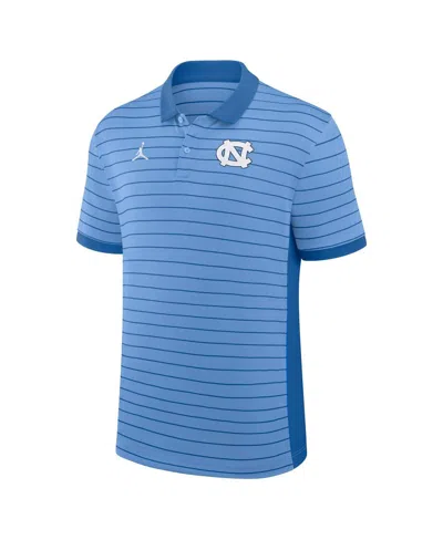Jordan Men's Carolina Blue North Carolina Tar Heels 2025 Early Season Coaches Sideline Victory Stripe Perfo In Blue