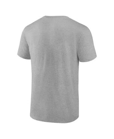 Fanatics Men's Gray Hartford Whalers Emblem T-shirt In Gray