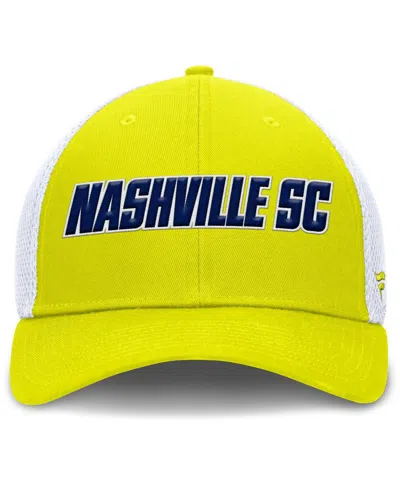 Fanatics Men's Yellow Nashville Sc Rocket Flex Hat
