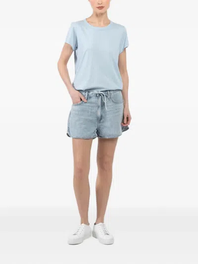 Rag & Bone Drawstring Denim Shorts