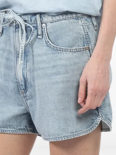 Rag & Bone Drawstring Denim Shorts