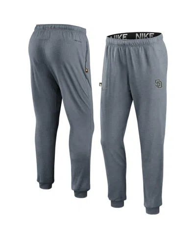 Nike Heather Gray San Diego Padres Travel Performance Pants In Gray