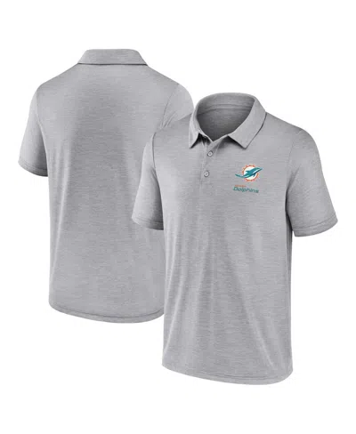 Fanatics Men's Gray Los Angeles Chargers Making Waves Polo Shirt In Gray