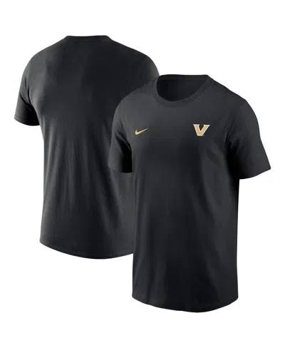 Nike Black Vanderbilt Commodores 2025 Sideline Legend Performance T-shirt In Black