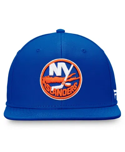 Fanatics Men's Royal New York Islanders Core Primary Logo Snapback Hat