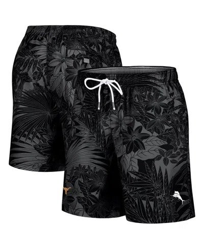Tommy Bahama Men's Black Oklahoma Sooners Santiago Palms Board Shorts In Black