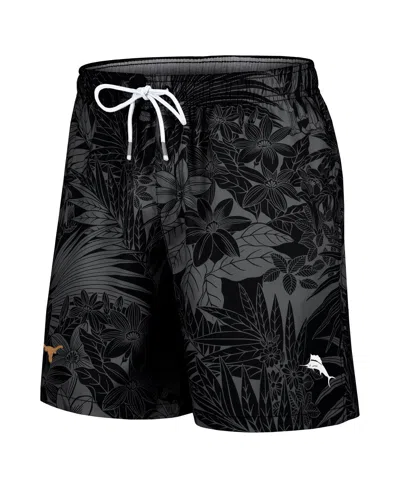 Tommy Bahama Men's Black Oklahoma Sooners Santiago Palms Board Shorts In Black