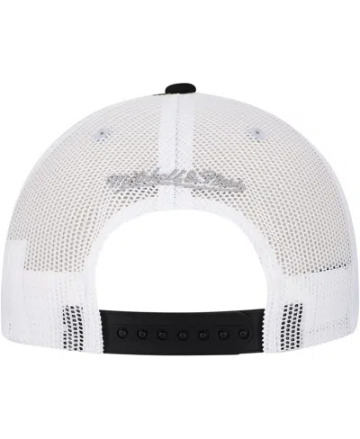 Mitchell & Ness Men's Black Chicago White Sox Sideline Trucker Adjustable Hat