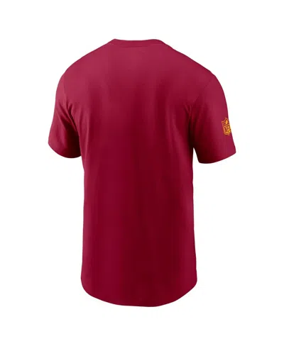 Nike Burgundy Washington Commanders Sideline Performance T-shirt In Red