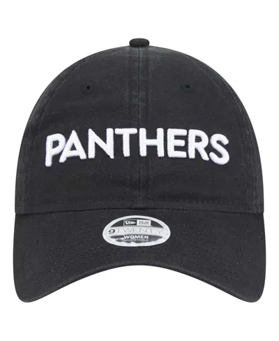 New Era Women's Black Carolina Panthers Cece 9twenty Adjustable Hat