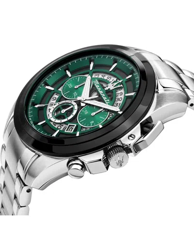 Maserati Men's Chronograph Stainless Steel Watch, 45mm