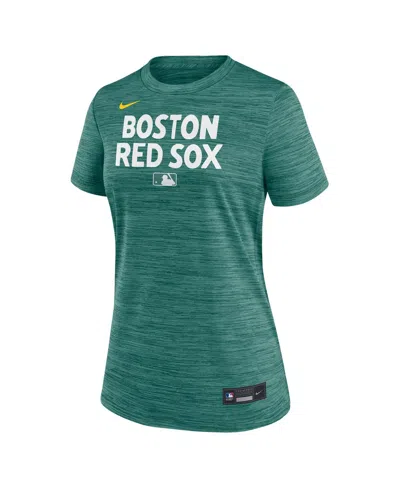 Nike Women's Green Boston Red Sox 2025 City Connect Authentic Collection Velocity Performance T-shirt In Green