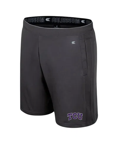 Colosseum Men's Charcoal Tcu Horned Frogs Forget Shorts