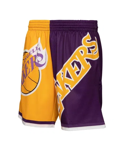 Mitchell & Ness X Nba La Lakers Big Face 5.0 Shorts In Multi