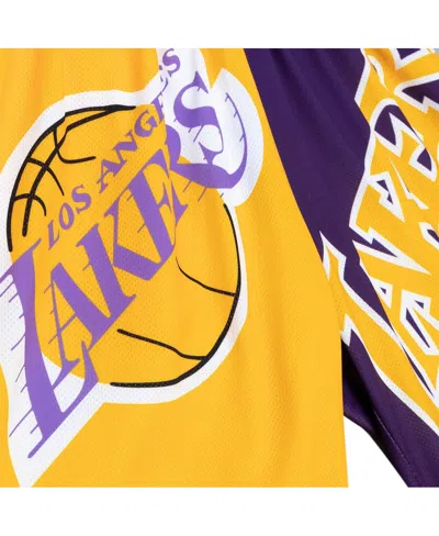 Mitchell & Ness X Nba La Lakers Big Face 5.0 Shorts In Multi