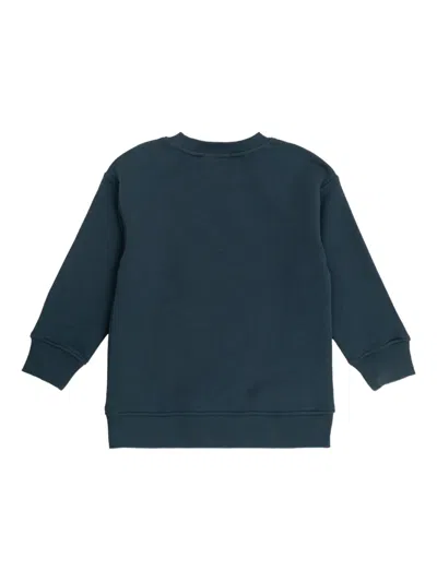 Stella Mccartney Monster-print Sweatshirt In Blue