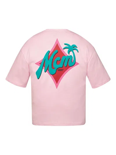 Mcm X Snipes Logo T-shirt