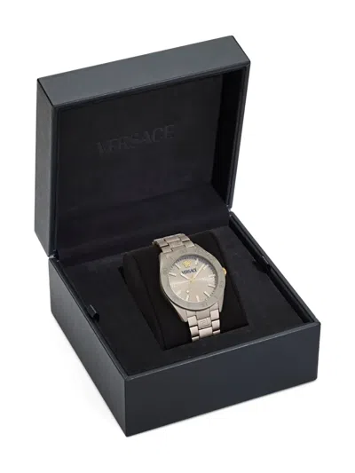 Versace Dome 42mm In Gold