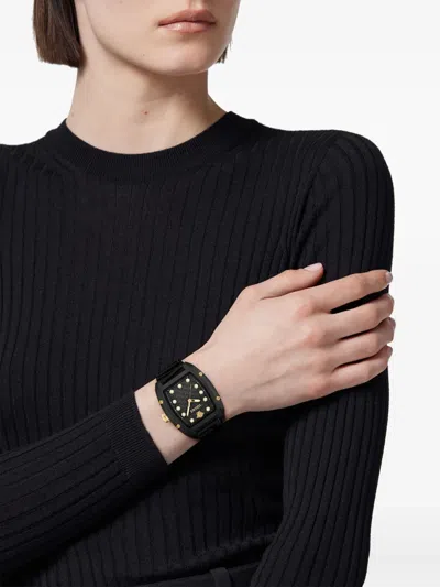 Versace Dominus Lady 44mm In Black