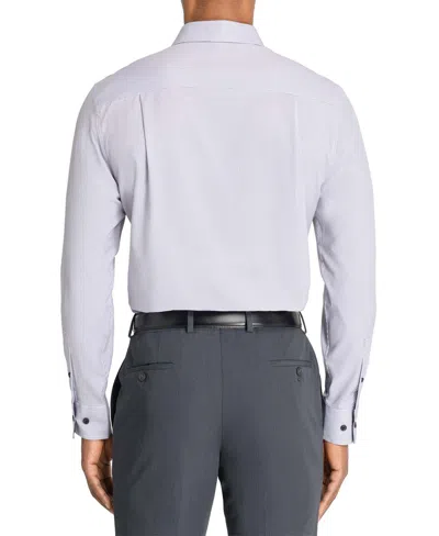 Construct Men's Slim-fit Performance Dress Shirt In Gray