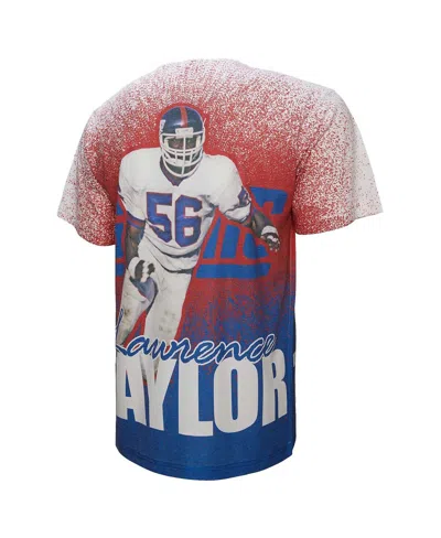 Mitchell & Ness Walter Payton Gray Chicago Bears Burst Retired Player T-shirt In Blue