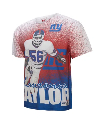 Mitchell & Ness Walter Payton Gray Chicago Bears Burst Retired Player T-shirt In Blue
