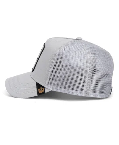 Goorin Bros Men's Gray Howling In Harmony Adjustable Trucker Hat