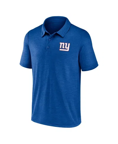 Fanatics Men's Royal New York Giants Making Waves Polo Shirt In Blue