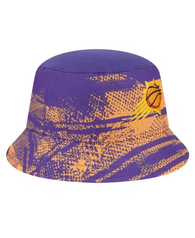 New Era Men's Purple/orange Phoenix Suns Tip-off Bucket Hat