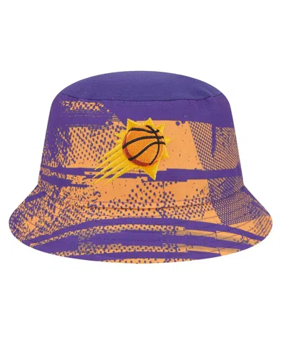 New Era Men's Purple/orange Phoenix Suns Tip-off Bucket Hat
